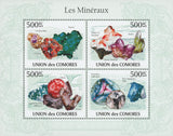 Minerals Stones Souvenir Sheet Mint NH