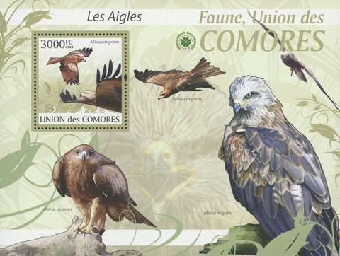 Eagles Stamp Fauna Birds Souvenir Sheet Mint NH