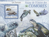 Turtles Reptile Marine Fauna Souvenir Sheet Mint NH