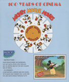 Grenada Mickey Mouse Movies Disney Souvenir Sheet Mint NH