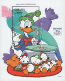 Donald's Duck Stamp Disney Birthday Candle Souvenir Sheet Mint NH
