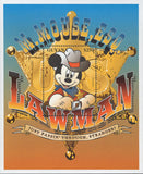 Guyana Mickey Mouse US Lawman Souvenir Sheet Mint NH