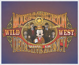 Guyana Mickey Mouse & Pinkerton Detective Agency Wild West Sov. Sheet MNH