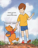 Ghana Winnie The Pooh And Christopher Robin Souvenir Sheet Mint NH