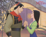 Disney Mulan Li Shang Souv. Sheet Mint NH