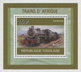 African Trains Rosie Miniature Souvenir Sheet Stamp Transportation Mint NH