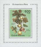Insects And Flora Solanum Mammosum Mini Sov. Sheet MNH