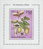 Insects And Flora Eulaema Mini Sov. Sheet MNH