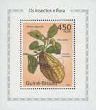 Insects And Flora Citron Mini Sov. Sheet MNH
