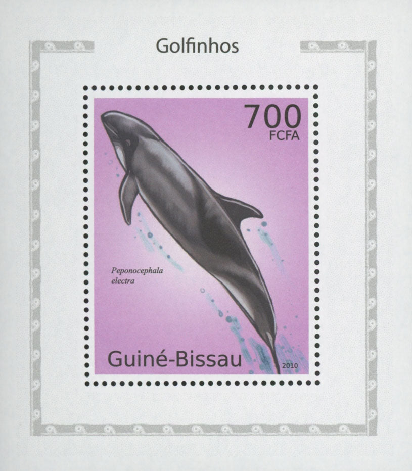 Dolphins Melon-headed Whale Mini Souvenir Sheet Stamp Mint NH MNH