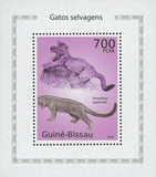 Wild Cats Stamp Jaguarundi Mini Sov. Sheet MNH