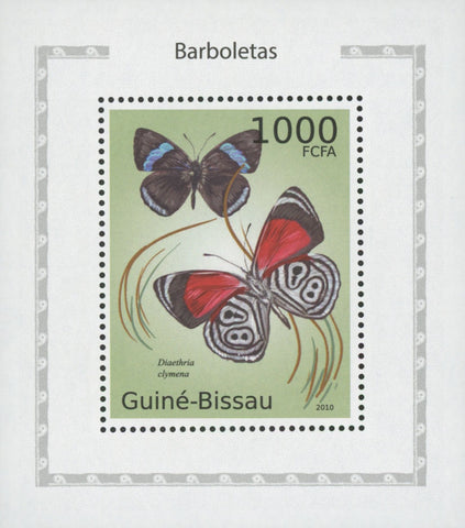 Butterflies Stamp Cramer's Eighty-eights Mini Souvenir Sheet MNH