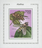 Bees Syrphus Stamp Insect Mini Souvenir Sheet MNH