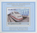 European High Speed Trains ICE Mini Sov. Sheet MNH