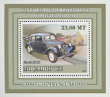 Road Transport Antique Cars Citroen Mini Sov. Sheet MNH