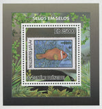 Stamp in Stamp Maldives Anemone Fish Mini Sov. Sheet MNH