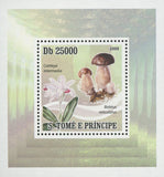 Mushrooms Cattleya Intermedia Mini Sov. Sheet MNH