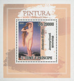 Paintings Venus Birth Duval Mini Sov. Sheet MNH