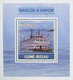 Steam Boats Stamp Transportation Belle of Louisville Mini Sov. Sheet MNH