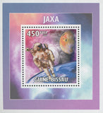 JAXA Space Stamp Astronaut Miniature Sov. Sheet MNH