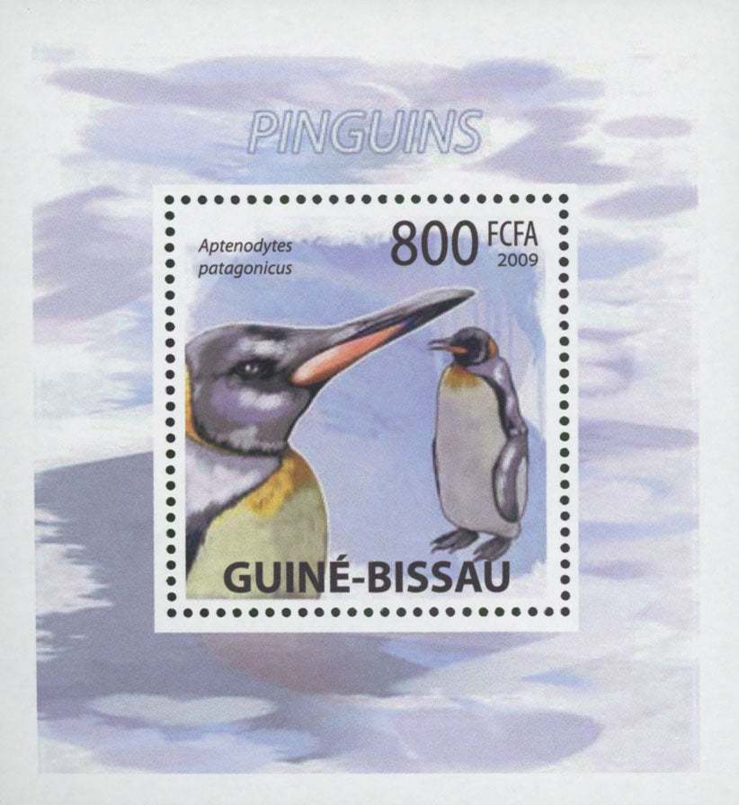 Penguin Stamp Aptenodytes Patagonicus Mini Sov. Sheet MNH