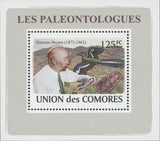 Paleontologists Dinosaur Barmum Brown Mini Sov. Sheet MNH