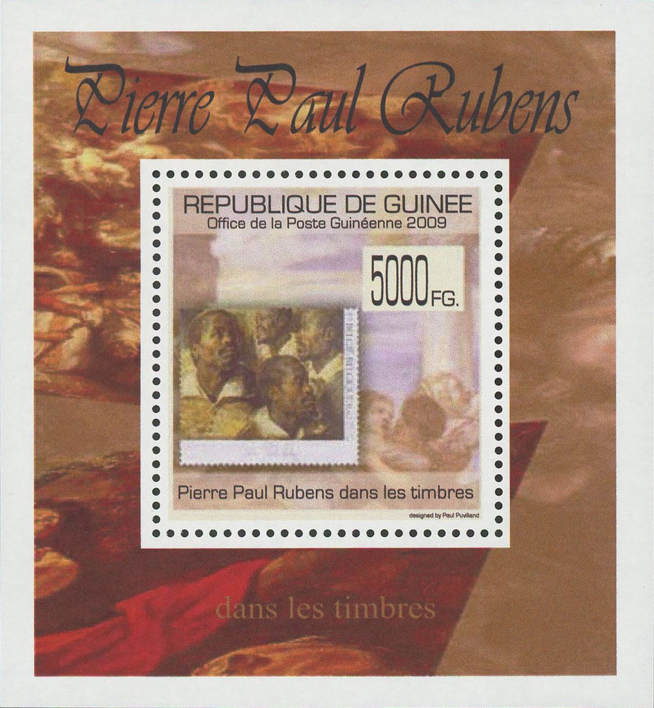 Stamp in a Stamp Pierre Paul Rubens Paint Mini Sov. Sheet MNH