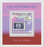 Stamp in a Stamp Astronauts Satellite Russian Mini Sov. Sheet MNH