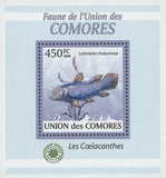 Coelacanths Latimeria Fish Stamp Mini Sov. Sheet MNH