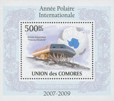 International Polar Year Antarctic Station Mini Sov. Sheet MNH