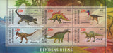 Cote D'Ivoire Dinosaur Souvenir Sheet of 6 Stamps Mint NH