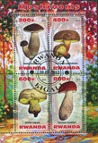 Mushroom Fungi Nature Tree Souvenir Sheet of 4 Stamps MNH