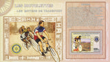 Bikes Bicycles Transportation History Souvenir Sheet Mint NH