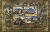 World War I Anniversary Military Souvenir Sheet of 4 Stamps Mint NH