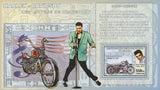 Motorcycle Harley Davidson Elvis Presley Singer Souvenir Sheet Mint NH