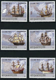 Maritime Transport Boat Ship Ocean Serie Set of 6 Stamps Mint NH