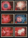 Nebula Science Astronomy Galaxy Universe Space Serie Set of 6 Stamps MNH