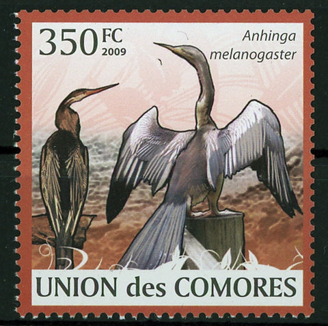 Darter Anhinga Melanogaster Individual Stamp Mint NH