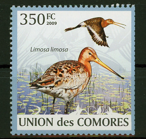 Sandpiper Limosa Limosa Birds Individual Stamp Mint NH