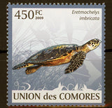 Turtle Eretmochelys Imbricata Marine Fauna Individual Stamp Mint NH