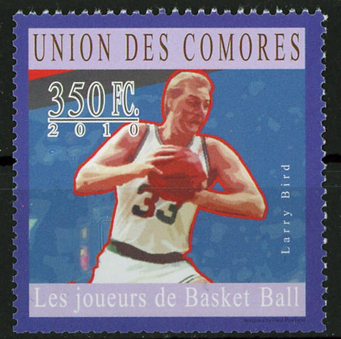 Basketball Player Larry Bird Sport Individual Stamp Mint NH