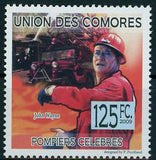 Famous Firefighter Fireman John Wayne Individual Stamp Mint NH