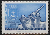 Chile Tribute to Clhilean Navy Mint NH
