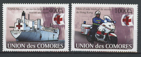 Special Transport Emergency USA Hong Kong Serie Set of 2 Stamps Mint NH
