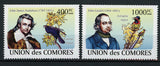 John James Audubon John Gould Bird Serie Set of 2 Stamps Mint NH
