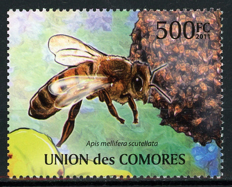 Bee Apis Mellifera Scutellata Insect Individual Stamp Mint NH