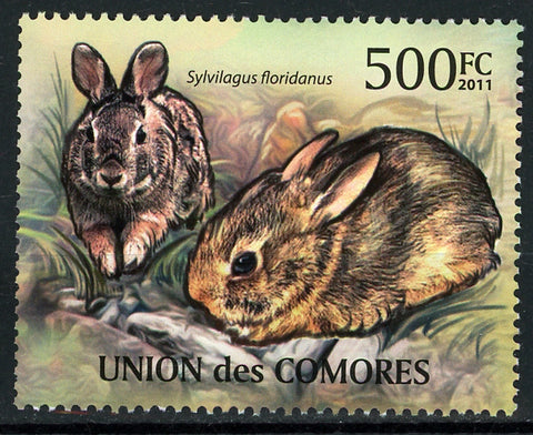 Topical Stamps Rabbit Mammal Forest Wild Individual Stamp MNH Souvenir Sheet