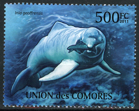 Dolphins Mammals Marine Fauna Individual Stamp Mint NH