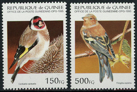 Bird Exotic Animal Branch Serie Set of 2 Stamps Mint NH