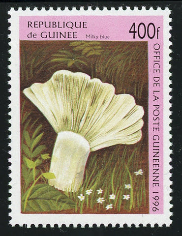 Mushroom Milky Blue Nature Plant Fungi Individual Stamp Mint NH